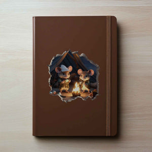 Camping Mouse Hole Decal - My Wonderful Walls