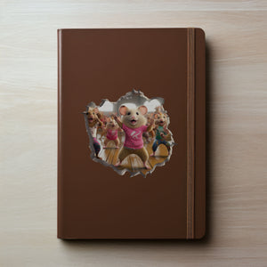 Cardio Dance Workout Mouse decal on notebook