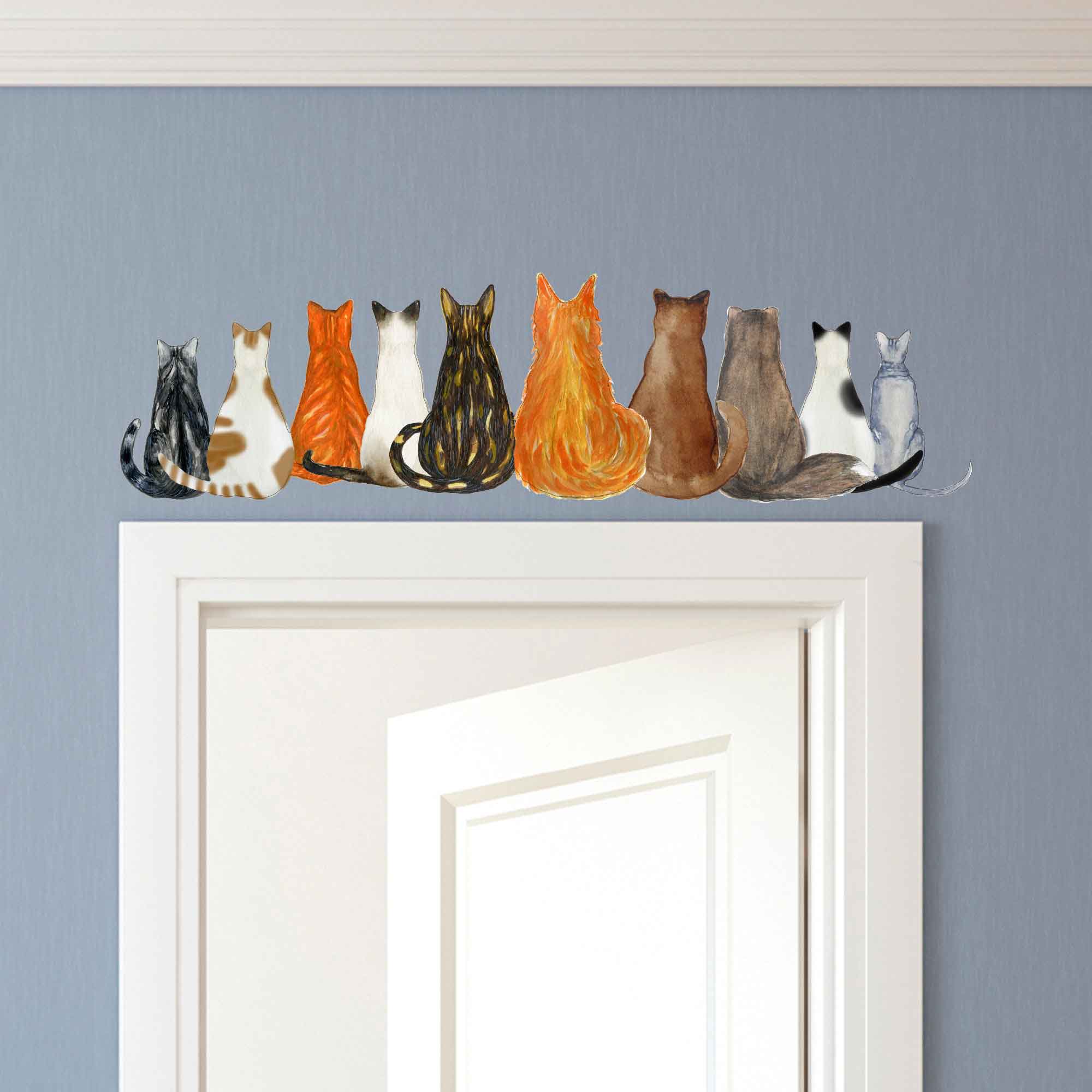 Cat Decal Sticker for Walls, Windows and Cars | My Wonderful Walls