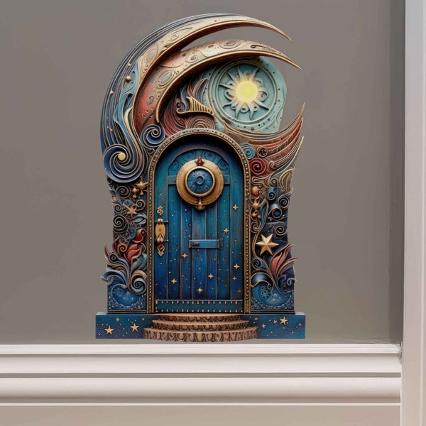 Celestial Dream Fairy Door Decal - My Wonderful Walls