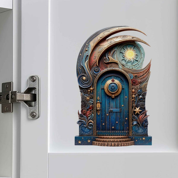 Celestial Dream Fairy Door Decal - My Wonderful Walls
