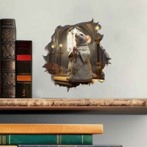 Chapel Mouse Hole Decal - My Wonderful Walls