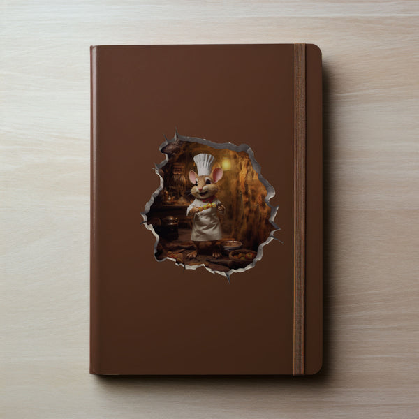 Chef Mouse Hole Decal