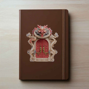 Chinese Dragon Fairy Door Decal - My Wonderful Walls