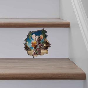 Cocktail Mouse Hole Decal - My Wonderful Walls