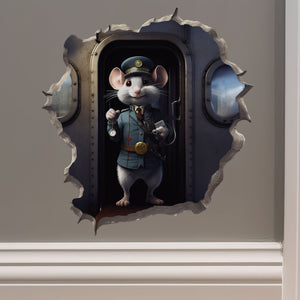 50% OFF LIQUIDATION MOUSE HOLE DECALS - LIMITED QUANTITIES