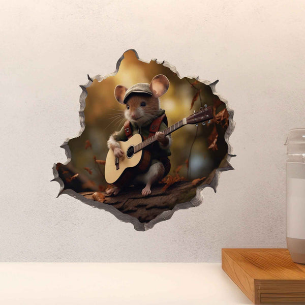 Country Mouse Hole Decal - My Wonderful Walls