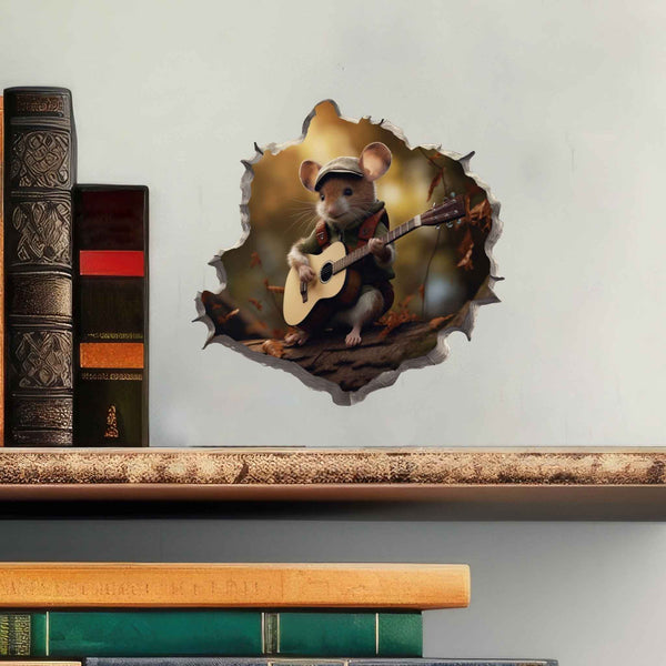 Country Mouse Hole Decal - My Wonderful Walls