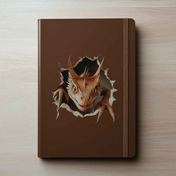 Creeping Dragon Hole Decal - My Wonderful Walls