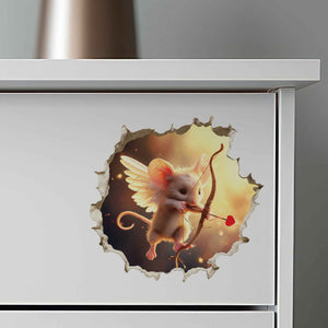 Cupid Mouse Hole Decal - My Wonderful Walls