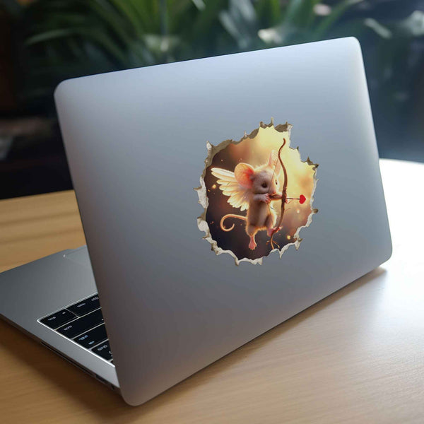 Cupid Mouse Hole Decal - My Wonderful Walls