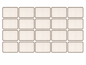 Blank Diaper Bin Labels - Set of 24