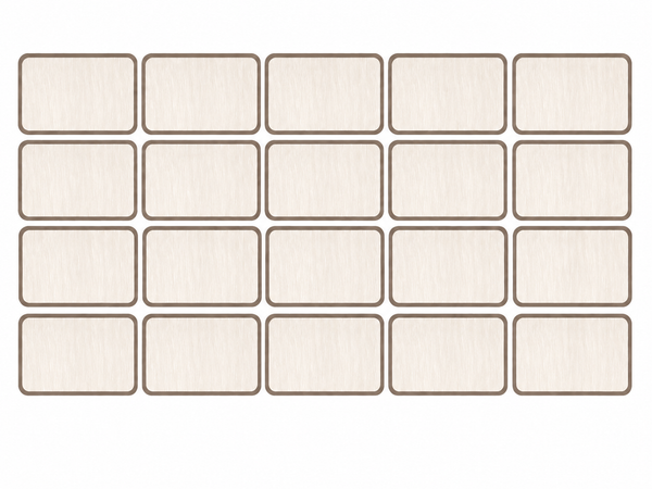 Blank Diaper Bin Labels - Set of 24