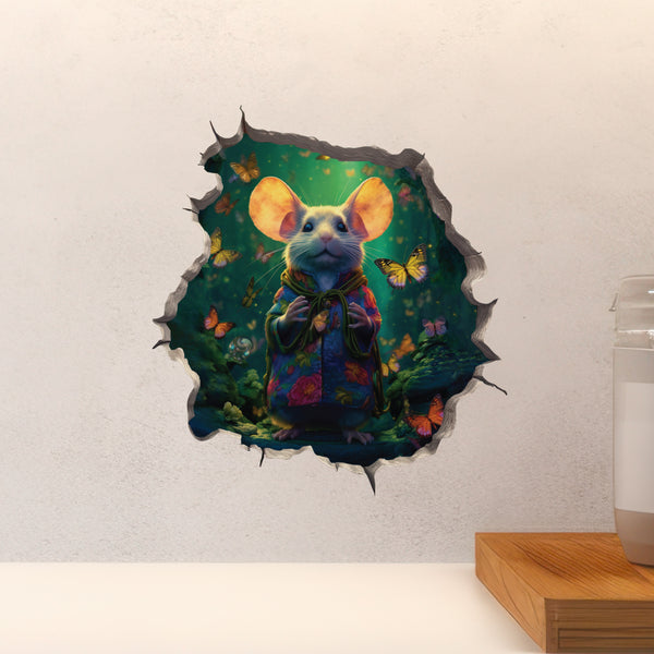 Druid Mouse Hole Decal