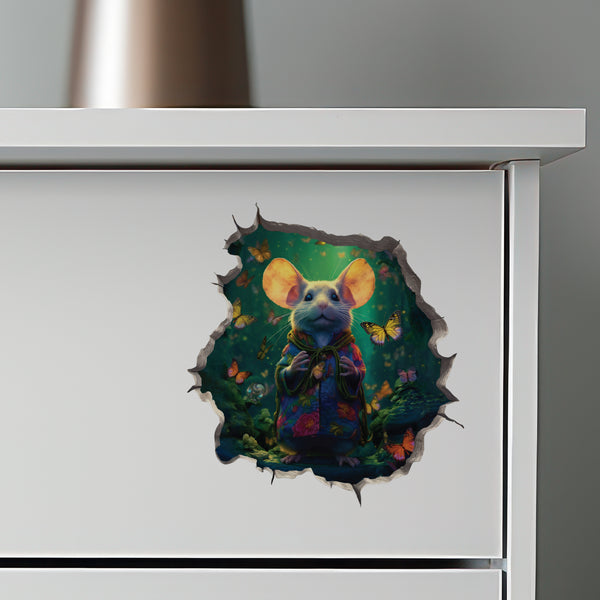 Druid Mouse Hole Decal