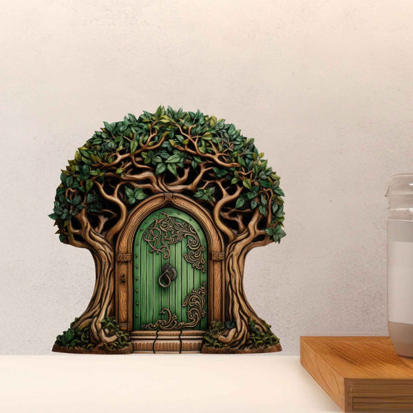 Enchanted Forest Fairy Door Decal - My Wonderful Walls