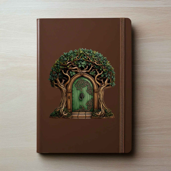Enchanted Forest Fairy Door Decal - My Wonderful Walls