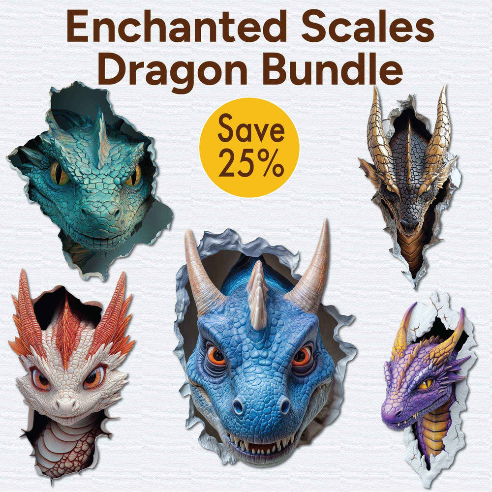 Enchanted Scales Dragon Bundle - My Wonderful Walls