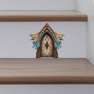 Feathered Spirit Fairy Door Decal - My Wonderful Walls