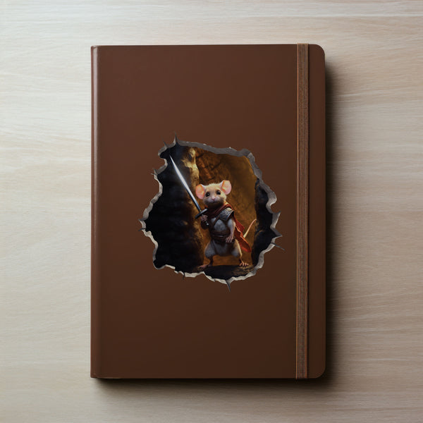 Knight Mouse Hole Decal