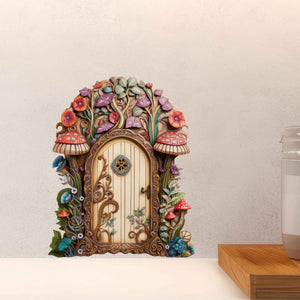 Flora & Fungi Fairy Door Decal