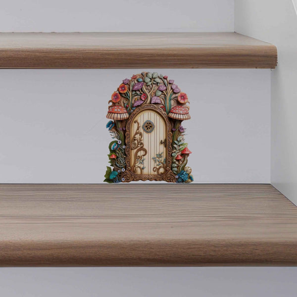 Flora & Fungi Fairy Door Decal
