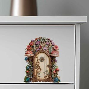 Flora & Fungi Fairy Door Decal