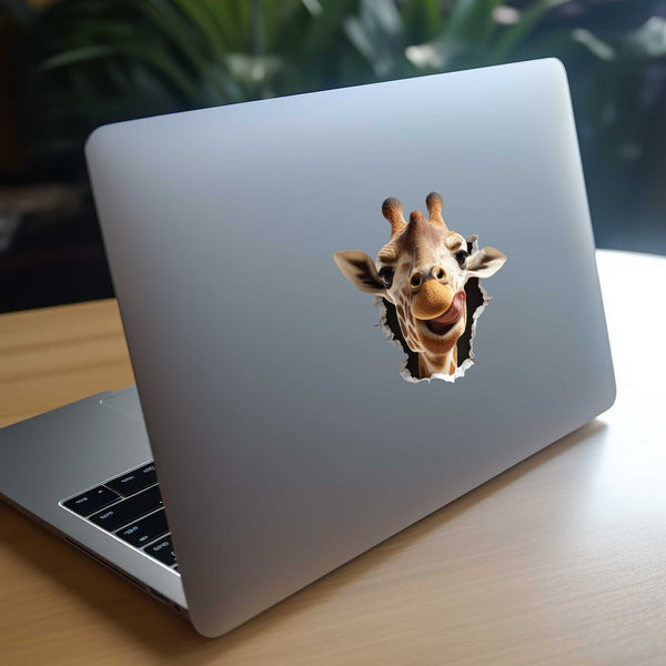 Giraffe Hole Decal - My Wonderful Walls
