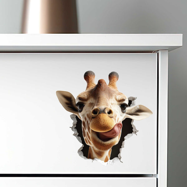 Giraffe Hole Decal - My Wonderful Walls