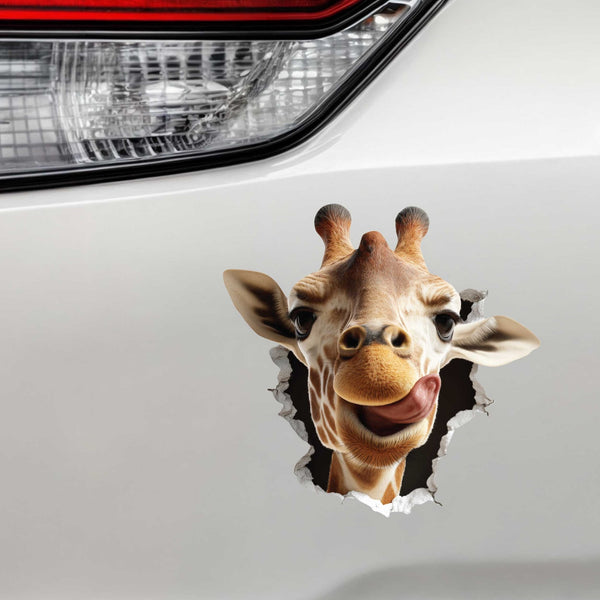 Giraffe Hole Decal - My Wonderful Walls