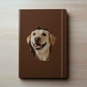 Golden Retriever Dog Hole Decal - My Wonderful Walls