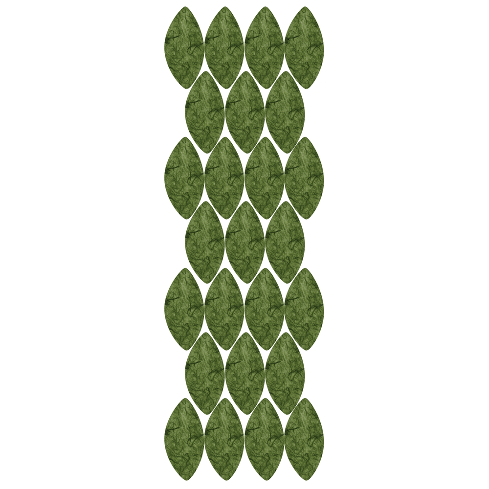 Green UNDERLAY Leaves for Birthday Tree - Set of 25 - My Wonderful Walls