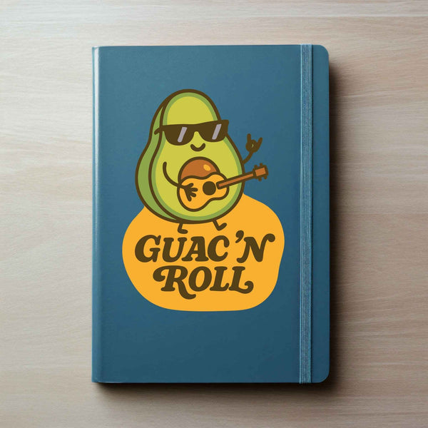 Guac 'N Roll Avocado Pun Decal - My Wonderful Walls