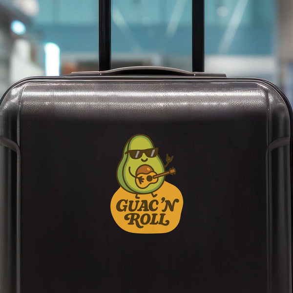 Guac 'N Roll Avocado Pun Decal - My Wonderful Walls