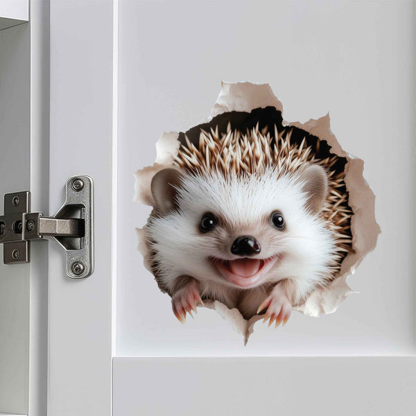 Hedgehog Hole Decal - My Wonderful Walls