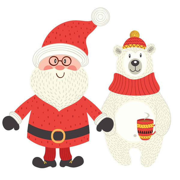 It Takes a Village Christmas Countdown Sticker Set - Advent Calendar Wall Decal