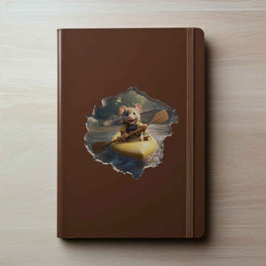 Kayaking Mouse Hole Decal - My Wonderful Walls