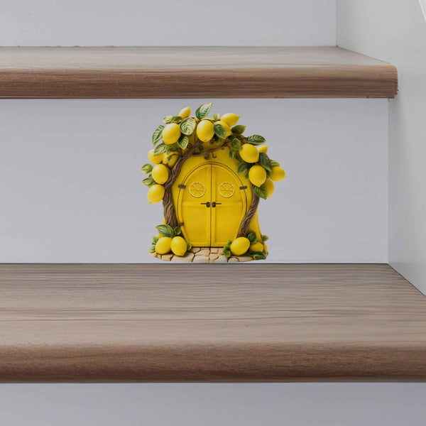 Lemon Fairy Door Decal - My Wonderful Walls