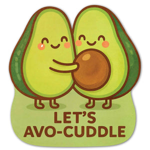 Let’s Avo - Cuddle Avocado Pun Decal - My Wonderful Walls