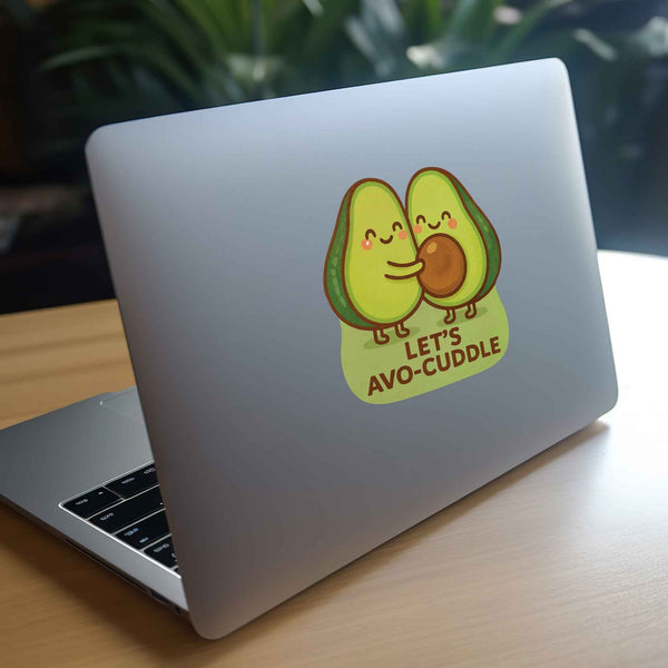 Let’s Avo - Cuddle Avocado Pun Decal - My Wonderful Walls