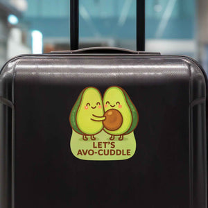 Let’s Avo - Cuddle Avocado Pun Decal - My Wonderful Walls