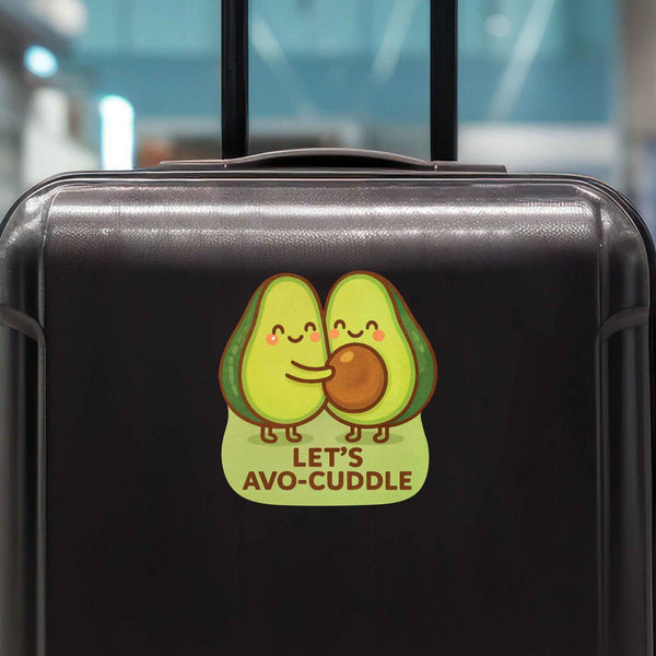 Let’s Avo - Cuddle Avocado Pun Decal - My Wonderful Walls