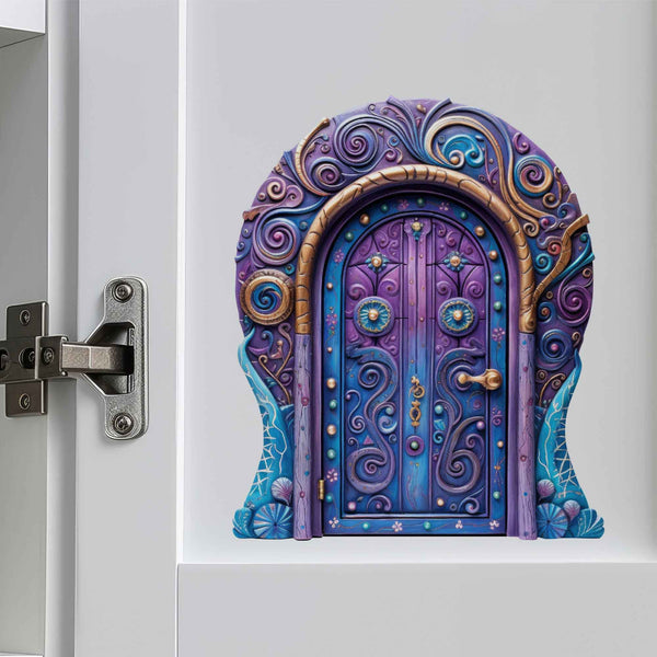 Magical Wizard Fairy Door Decal - My Wonderful Walls