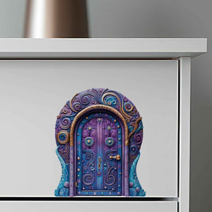 Magical Wizard Fairy Door Decal - My Wonderful Walls