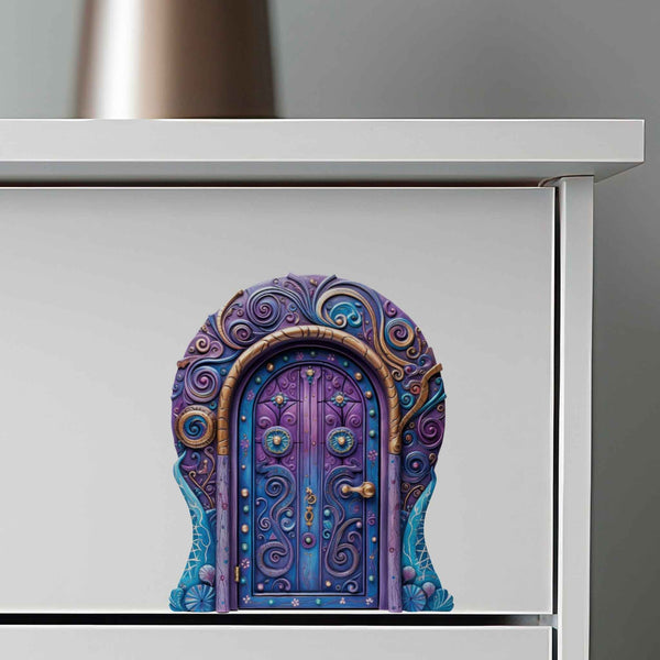 Magical Wizard Fairy Door Decal - My Wonderful Walls