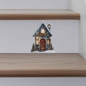 Merry & Bright Fairy Door Decal - My Wonderful Walls