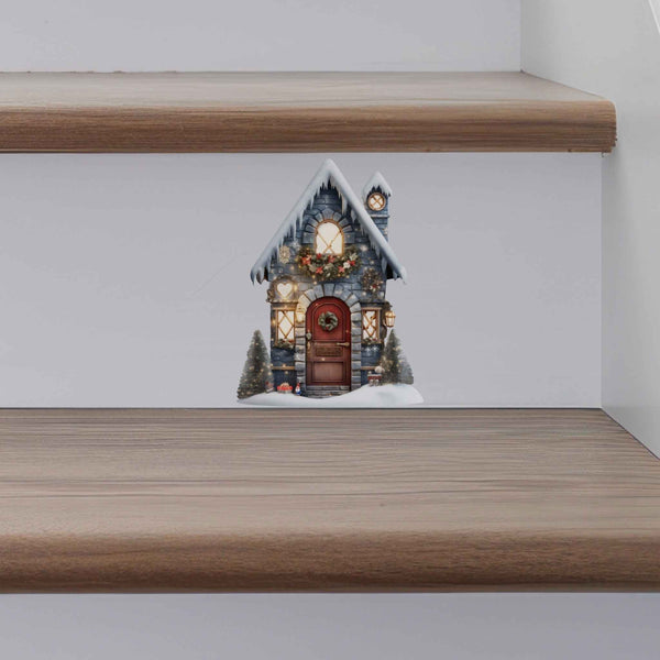 Merry & Bright Fairy Door Decal - My Wonderful Walls