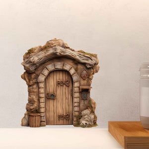 Mountain Village Fairy Door Decal - My Wonderful Walls