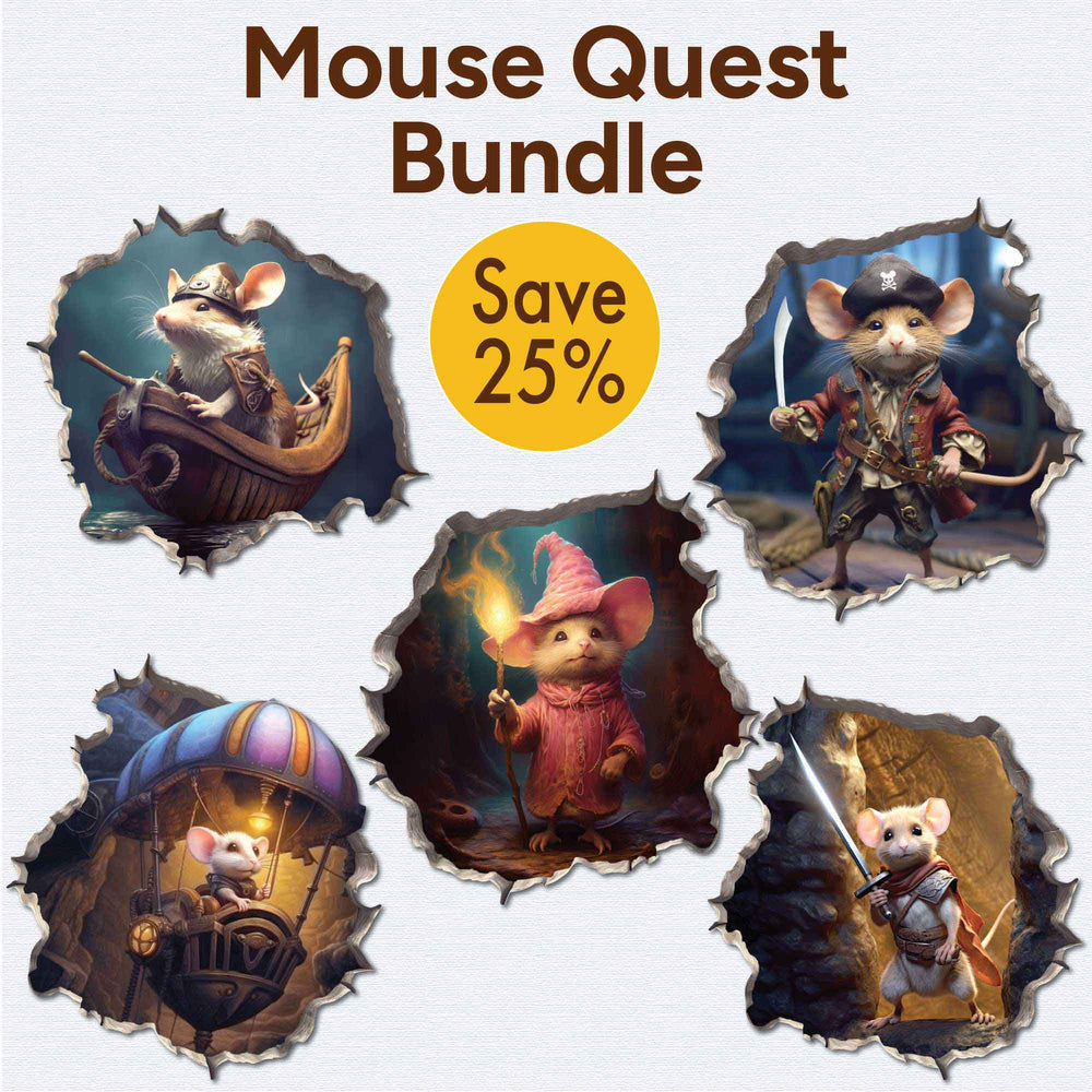 Mouse Quest Bundle - My Wonderful Walls