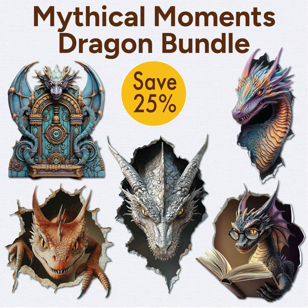 Mythical Moments Dragon Bundle - My Wonderful Walls